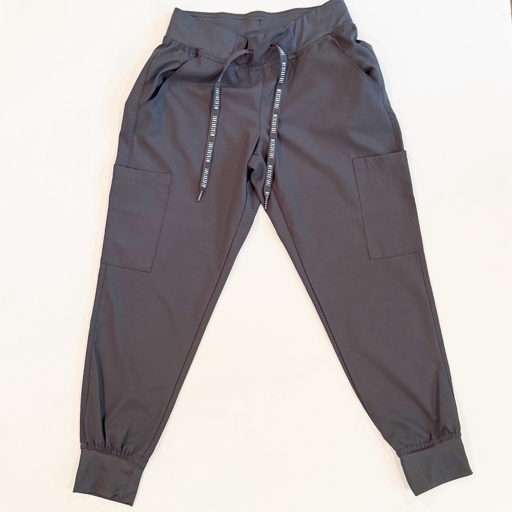 Med Couture XS Insight Pewter Jogger Scrub Set - Picture 6 of 15